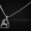 Sterling Silver Chain with Horse pendant