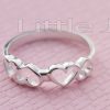 Love Heart Silver Ring,