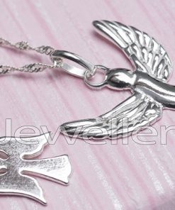 Sterling Silver Angel Pendants & Chains