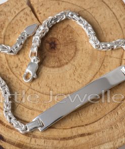 Sterling Silver Male Bracelet