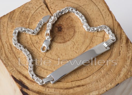 Sterling Silver Male Bracelet