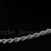 Sterling Silver unisex rope Chain