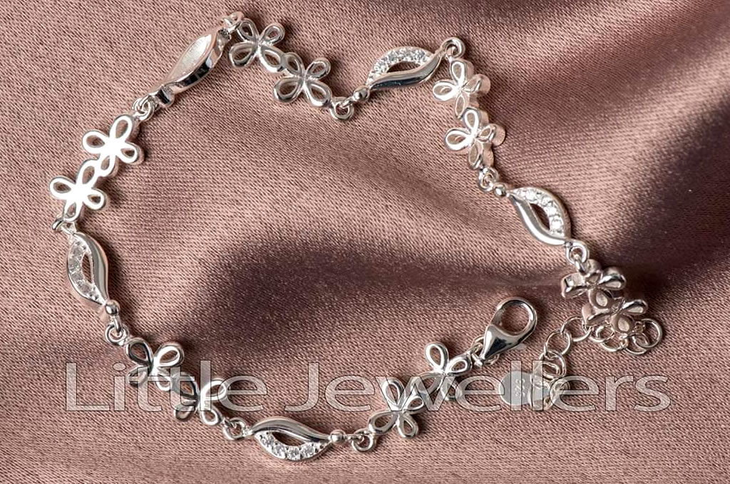 Little deals silver bracelets