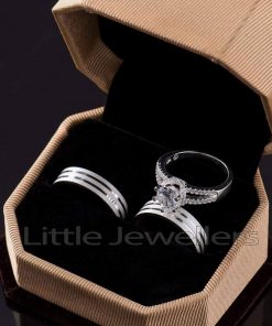 Wedding Rings Inclusive of an engagement ring