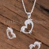 Dolphin necklace set
