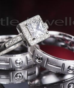PURE SILVER WEDDING RINGS