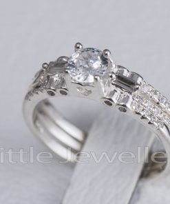 double engagement ring