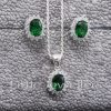 Green necklace set