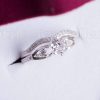 Infinity Double Engagement Ring