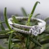 sterling silver engagement ring