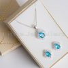 Absolutely Gorgeous & Stunning Aquamarine Necklace set