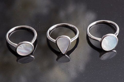 mother of Pearl Rings
