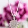 A gorgeous sterling silver sunshine necklace