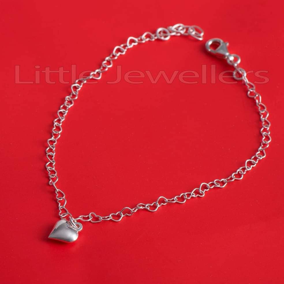 silver anklet bracelet