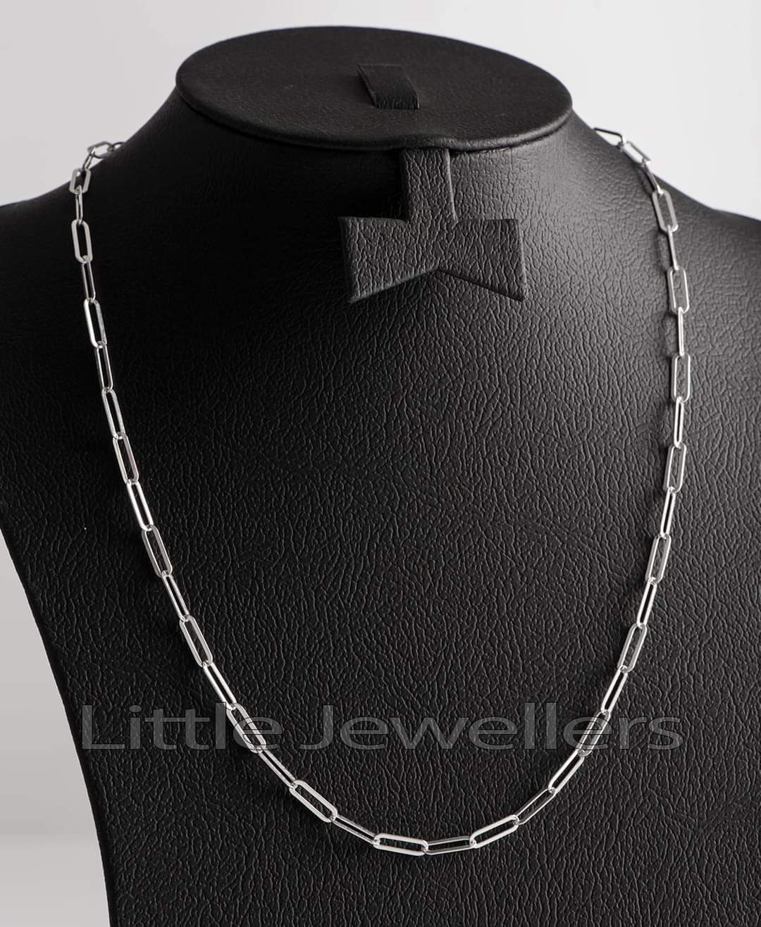 silver necklace