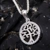 Sterling Silver Tree Of Life Necklace