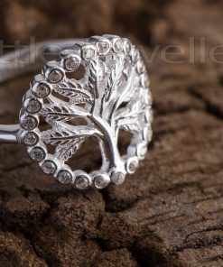 Celtic Tree of life Sterling Silver Ring