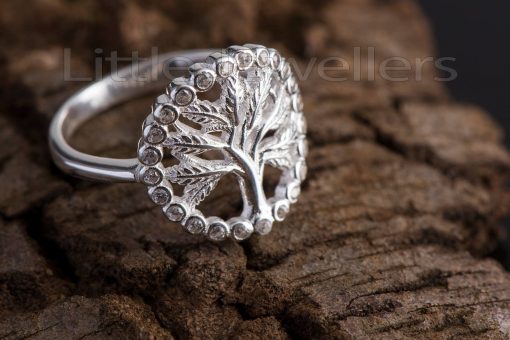 Celtic Tree of life Sterling Silver Ring
