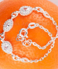 Expertly crafted sterling silver bracelet for women