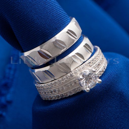 Wedding rings are symbols of promise and commitment. From the moment she slips the engagement ring on her finger, to the day you say ‘I do’, our wedding rings will be with you on every page and chapter you turn of your new life together.