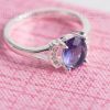  Purple Gem engagement ring