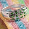 Emerald Friendship Ring