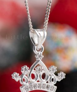 Our Crown Necklace is crafted from 925 sterling silver and is suitable for any occasion.