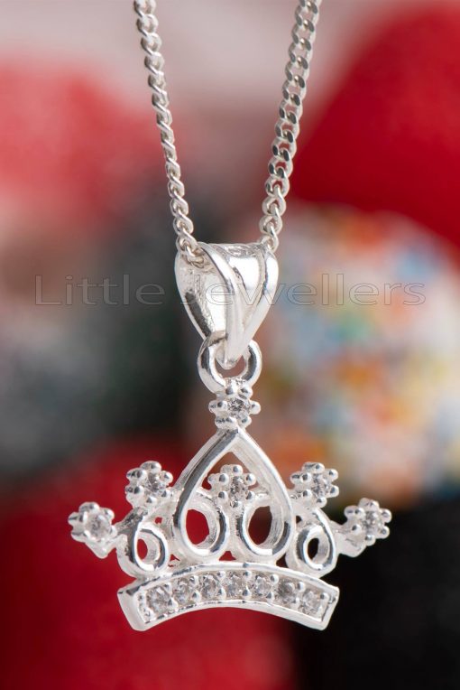 Our Crown Necklace is crafted from 925 sterling silver and is suitable for any occasion.