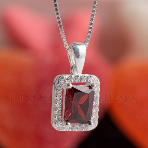 Red Garnet pendant