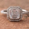 A classy & elegant asscher-cut engagement ring that speaks for itself.