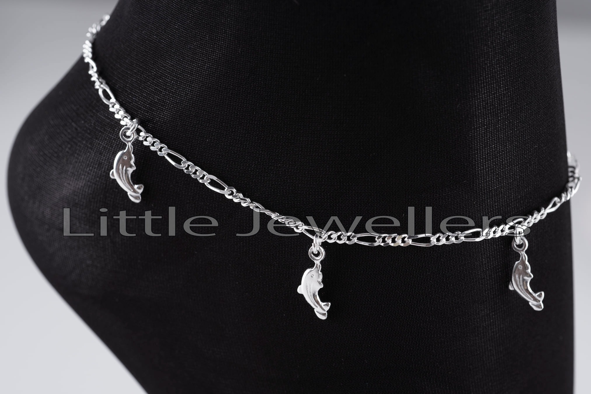 silver anklet