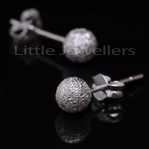 round silver studs