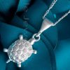 The sea turtle necklace is a cute symbol of strength and endurance & is an excellent birthday gift.