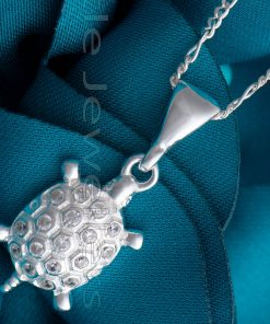 The sea turtle necklace is a cute symbol of strength and endurance & is an excellent birthday gift.