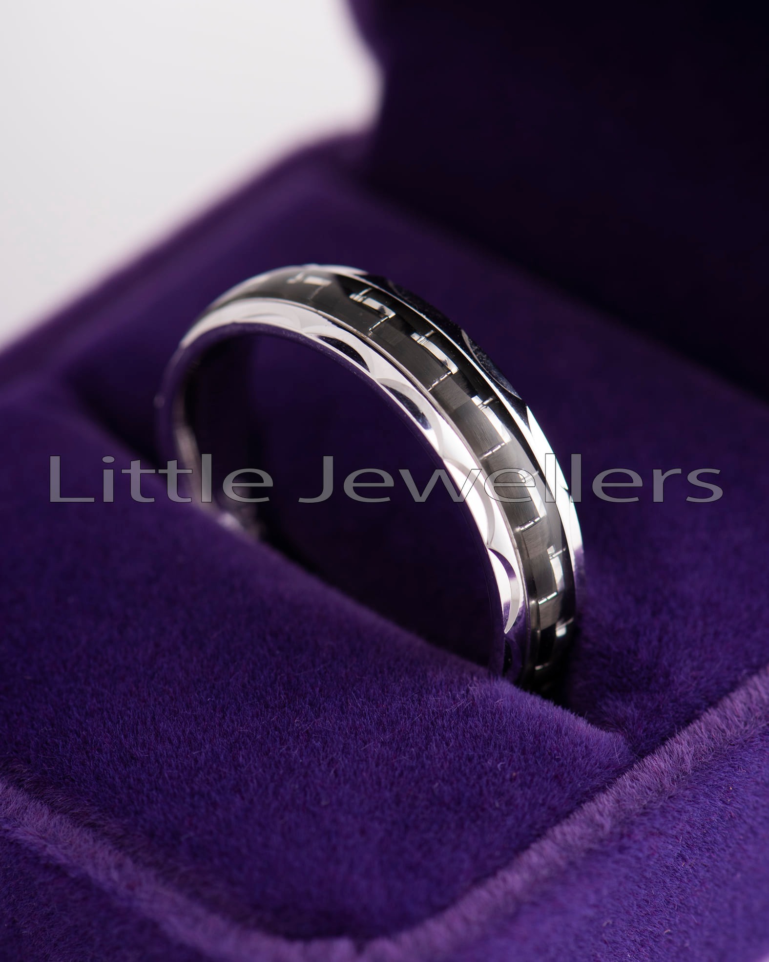 An Elegant And Sophisticated look Is What you get From This Sterling Silver Men's Rings.