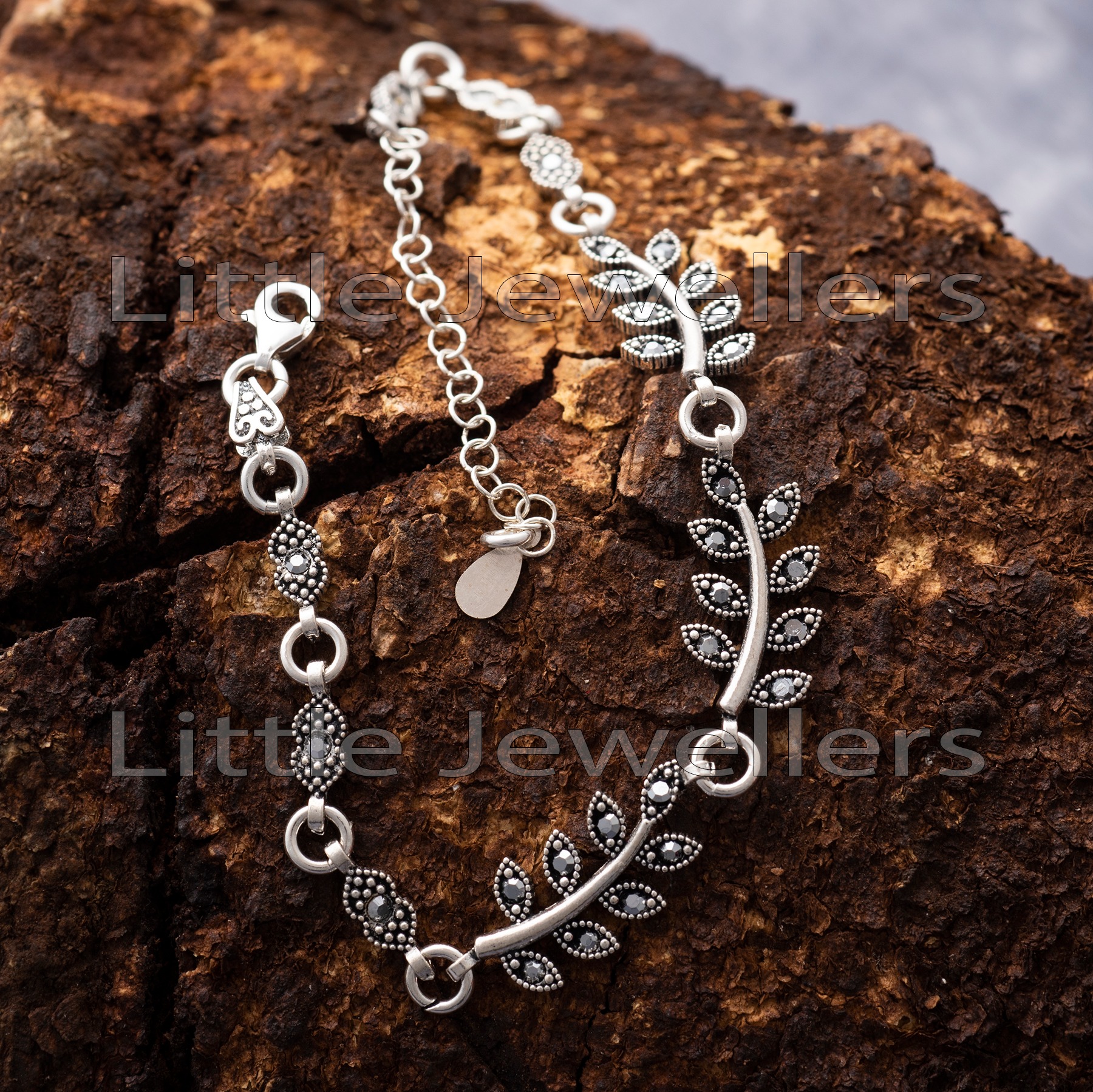 Silver bracelet for clearance her