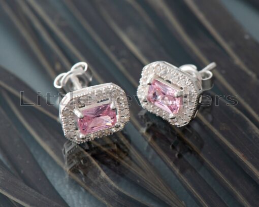 Pink Rectangular Earrings: The Perfect Birthday Gift
