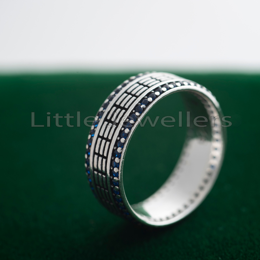 silver ring size