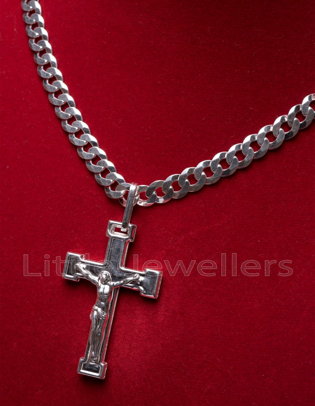 silver crucifix