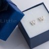 Treat your loved ones to a beautiful and meaningful birthday gift with our hypoallergenic silver butterfly earrings. An ideal gift to symbolize renewal and courage. Comfort & quality guaranteed.