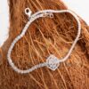 Radiant Sterling Silver Bracelet: Elevate Your Style with Elegance