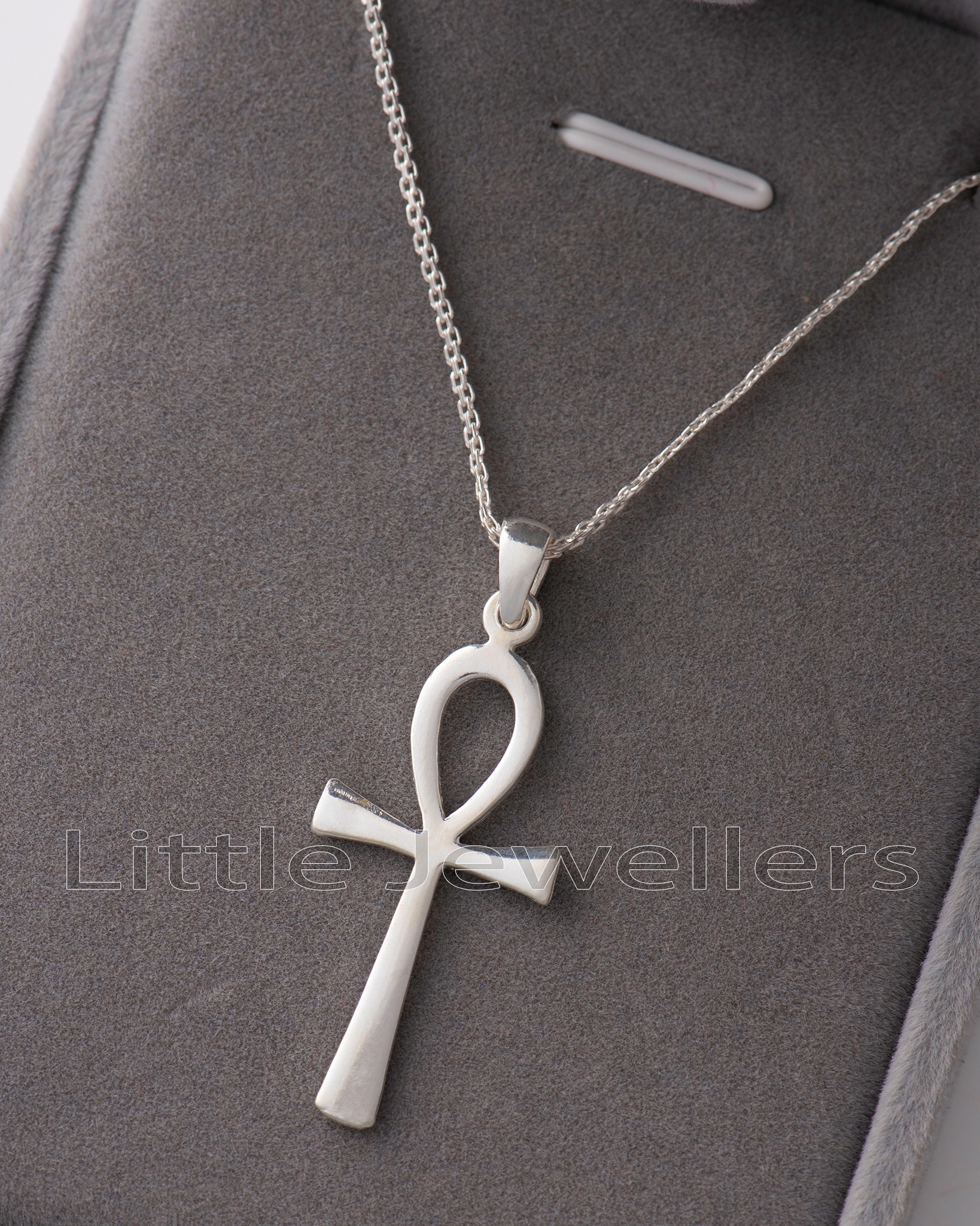 Shop our collection of religious jewellery, including the unisex ankh necklace made of sterling silver. Embrace life with this stylish and meaningful accessory.