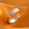 Whispers of Forever: CZ Wedding Ring for Her, Everyday Strength in Sterling Silver jewelry