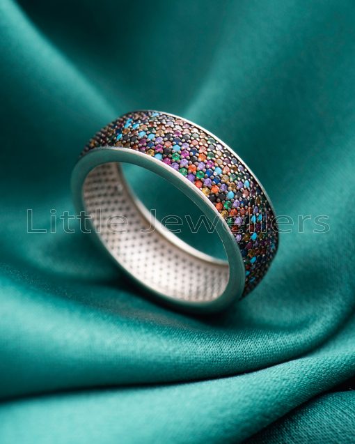 Sparkle & Shine with A Bold & Beautiful Silver Cocktail Ring