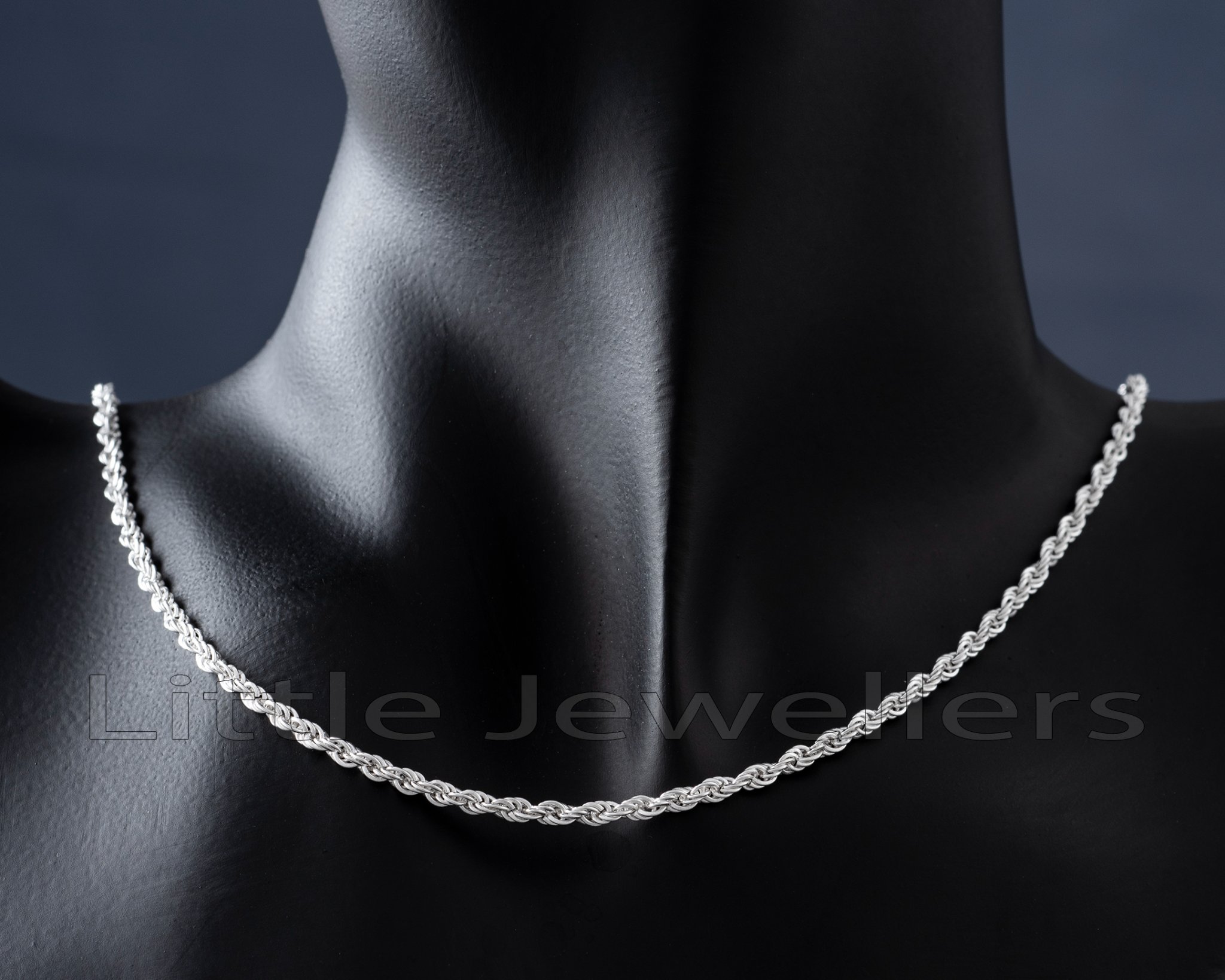 925 Sterling Silver Rope Chain